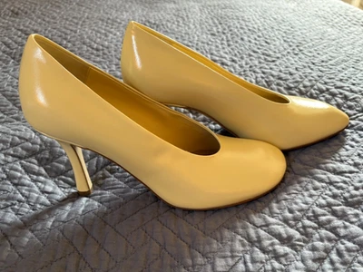 Pumps Burberry Prorsum Leather Round-Toe Heels Baby Collection Rare EU-38.5 - Image 1 of 4