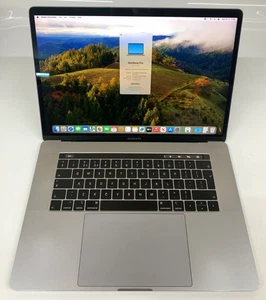 Apple MacBook Pro A1990 15" i7 16GB RAM 251GB NVMe Grade C GBR Cycles 1154 - Picture 1 of 9
