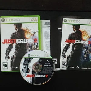 Just Cause 2 (Microsoft Xbox 360, 2010) Completo Probado en Caja Original - Imagen 1 de 8