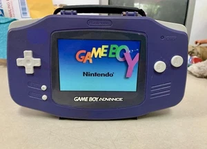 Custodia rigida per Nintendo Game Boy Advance ALS Industries viola - Foto 1 di 10