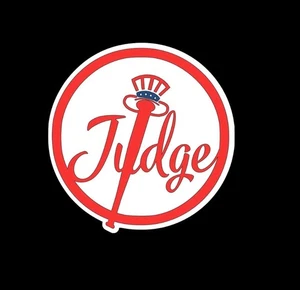 New York Yankees Aaron Judge 99, Custom Made Vinyl Sticker, 4x4 Inches! - Picture 1 of 5