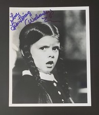 LISA LORING signed autographed **IN PERSON** b&w 8x10 in blue ink ADDAMS FAMILY 