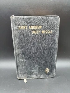 St Andrew Daily Missal 1956 Catholic Pub. EM Lohmann Co MN Liturgical Apostolate - Picture 1 of 11