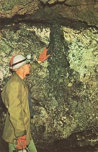 PC Shoshone Ice Caves, Idaho Vintage Cromo - Imagen 1 de 2