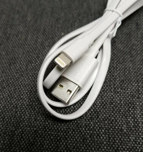 Câble USB plat Lightning Insignia Apple MFi certifié 1,2 m (4 pi) NS-TFA5SCWF-C - Photo 1 sur 3