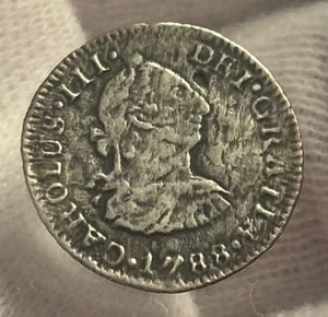 1788 Mexico 1 Real F M - Picture 1 of 2