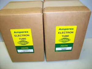 NEW MATCHED PAIR AMPEREX 3-500Z / 8802 TUBES - Photo 1/7