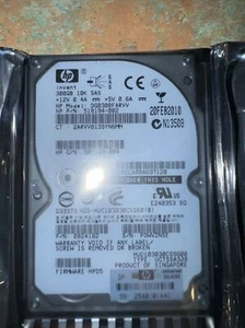 Disco duro HP 300 GB SAS 10000U/Min 507284-001 518194-002 2,5"" pulgadas - Imagen 1 de 2