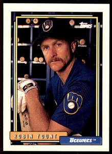 1992 Topps Robin Yount B Baseball Cards #90