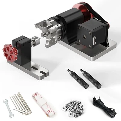 Twotrees 4th Axis Rotary Module Kit for TTC450 CNC Milling Cutting Engraving