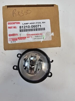 ✅ 2006-2012 Toyota Rav4 Passenger Fog Light Lamp 2010-2014 LEXUS RX350 - Image 1 of 4