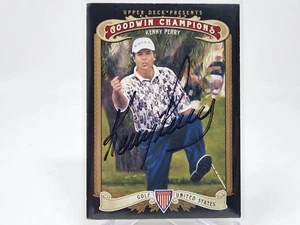 2012 Upper Deck Goodwin Champions #16 Kenny Perry Signed Auto COA - Picture 1 of 2