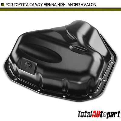 Oil Pan for Toyota Camry Sienna Highlander Avalon 2009-2019 2.5L 2.7L 1210136040 - Image 1 of 4