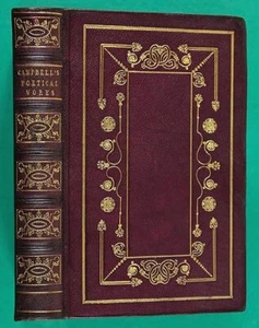 Thomas CAMPBELL The Poetical Works - London 1840. illustrated by William Harvey - Picture 1 of 1