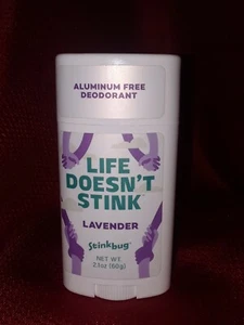 STINKBUG Naturals DEODORANT Aluminum Free Lavender stink bug Life Doesn't Stink - Picture 1 of 8