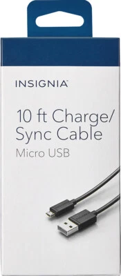 Charging and synch Micro USB cable Long  - Image 1 of 2