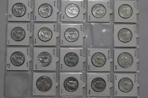 🧠🇺🇸 MEZZO DOLLARO USA 2000-2005 - 18 MONETE CON PROVE B72 #6 - Foto 1 di 5