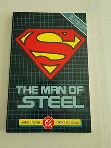 SUPERMAN THE MAN OF STEEL DC COMICS TRADE PAPERBACK TPB RARE - Picture 1 of 2