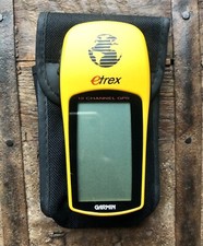 Garmin eTrex GPS Personal Navigator Yellow 12 Channel Handheld FOR PARTS Repair