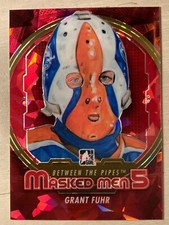 2012-13 In the Game ITG Between the Pipes Masked Men 5 Rainbow Grant Fuhr #MM-11