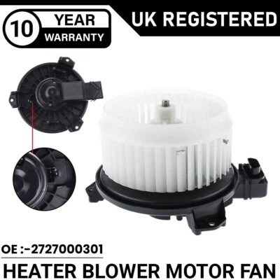 VENTILADOR MOTOR SOPLADOR CALENTADOR PARA SUZUKI SWIFT SX4 TOYOTA YARIS/VITZ 05-12 2727000301 Foto 1 de 4