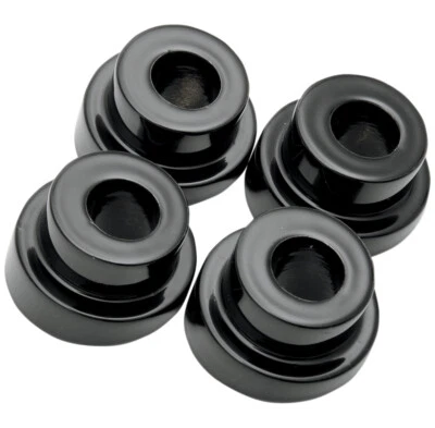 LA Choppers 斜角立管衬套套件 10 度角 - 光泽黑色 (LA-7400-10B) — 第 1/2 张图片