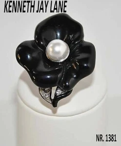 Kenneth Jay Lane, estroso anello  moda attuale - Foto 1 di 3