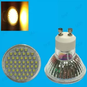 8x 5.6W LED Epistar Spot Light Bulbs, Warm White, GU10, R50 Replacement Lamps - Picture 1 of 1