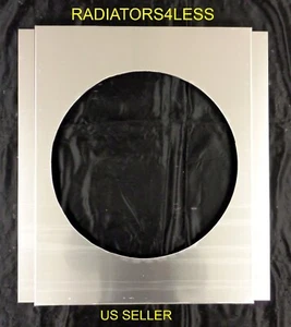 NEW ALUMINUM RADIATOR FAN SHROUD 41 42 43 44 44 45 46 CHEVY TRUCK USES 16" FAN - Foto 1 di 2