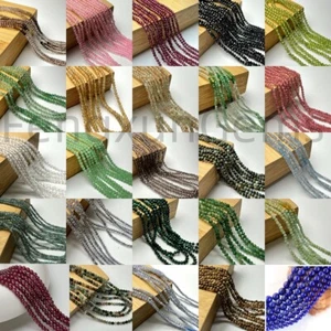 Cuentas redondas sueltas de piedra 100 % natural para joyería hágalo usted mismo accesorios de pulsera - Imagen 1 de 42