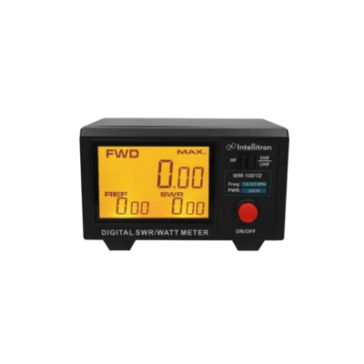 Intellitron WM-1001D Digital SWR and Watt Meter 1.6-60 MHz / 125-525 MHz 200W - Image 1 of 3