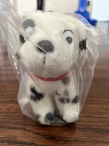 Vtg Walt Disney 101 Dalmatians Animated Film Classic Plush Puppy Dog Pup Tag New - Picture 1 of 4