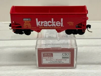 N Scale Micro Trains MTL Special Run 01-13 Krackel HFC 5010 Hopper - Image 1 of 4