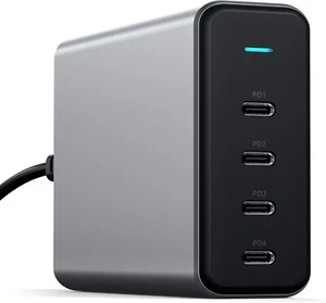 Satechi 4 Port GaN Charging Station 165W USB-C MacBook Pro Air M1 M2 M3 M4 - Picture 1 of 7