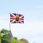 10 x Union Jack Flagge Kleine Hand Wowing British Royal Veranstaltung zurKrönung