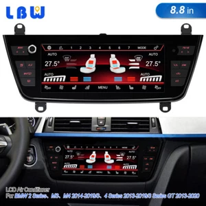 Fit For BMW 3 4 Series 2013-2019 Car A/C Air Condition Control LCD Screen Panel - Picture 1 of 11