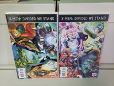X-Men Divided We Stand Full Set #1-2 (June-July 2008, Marvel Comics)