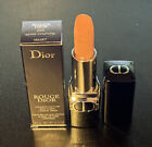 New Rouge Dior Floral Lip Care Longwear 220 Beige Couture Velvet Lipstick .12 Oz