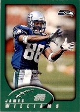 2002 Topps James Williams Football Cards #24