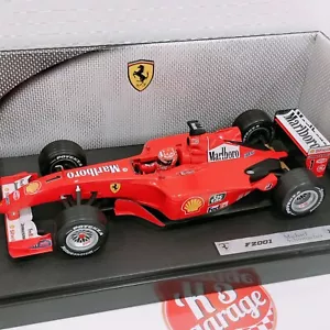 Hot Wheels 1/18 Ferrari F2001 Michael Schumacher #1 Marlboro decals 50202 - Picture 1 of 22