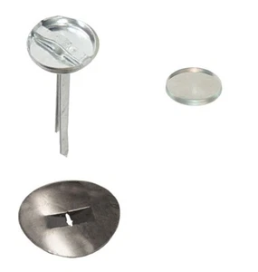 (144) CS Osborne Covered Button Kit 2” Prongs w/Soft Shell & Washer, Size 45 - Picture 1 of 13