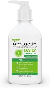 AmLactin Daily Moisturizing Lotion for Dry Skin – 7.9 oz Pump Bottle – 2-in-1 E - Picture 1 of 12