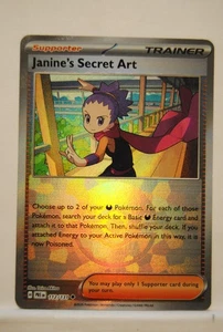 Pokemon: Prismatic Evolutions: Janine's Secret Art 112/131 Pokeball Holo - Imagen 1 de 2