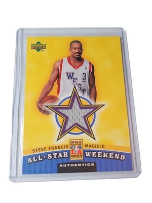 🔥2004-05 Upper Deck All Star Weekend Authentics Shirt Steve Francis #ASW-SF  - Image 1 of 2