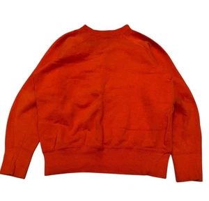 Vintage BVD Raglan Sweatshirt Medium VTG 1940s 1950s Cotton Orange True Vintage - Picture 1 of 14