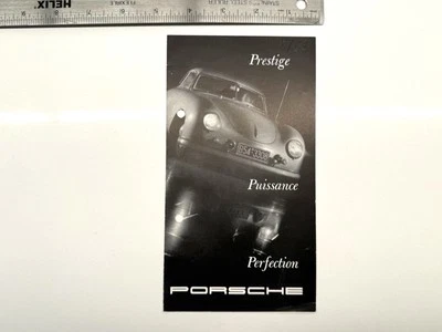 Porsche 356 pre a 1952 programa de victoria e información técnica folleto raro #2 Foto 1 de 3