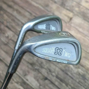 Left Handed Irons- Square Two Totally Matched Irons 6, 9/ LH /Stiff Flex- Used - Picture 1 of 12