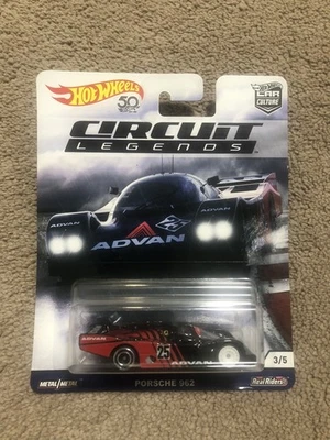 NEW Hot Wheels Circuit Legends Porsche 962 3/5 Advan 25 Car Culture 1:64 - image 1 of 2