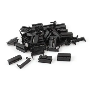 25 Pcs Dual Row IDC Connector FC-14P 14Pin Female Header 2.54mm Pitch - Picture 1 of 1