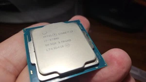 Processeur Intel Core i7-8700K (3,7 GHz, 6 cœurs, LGA 1151) - SR3QR - Photo 1/10